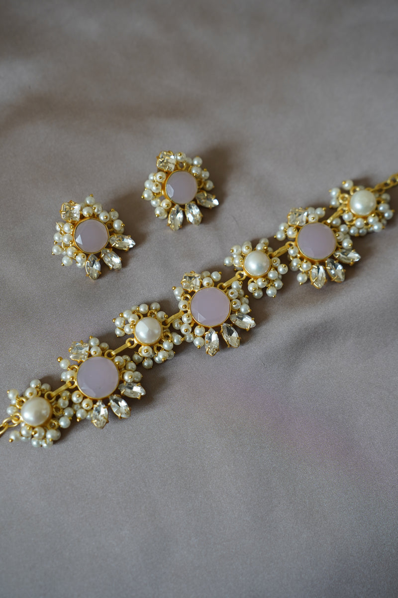 Baby Pink Kahi Set
