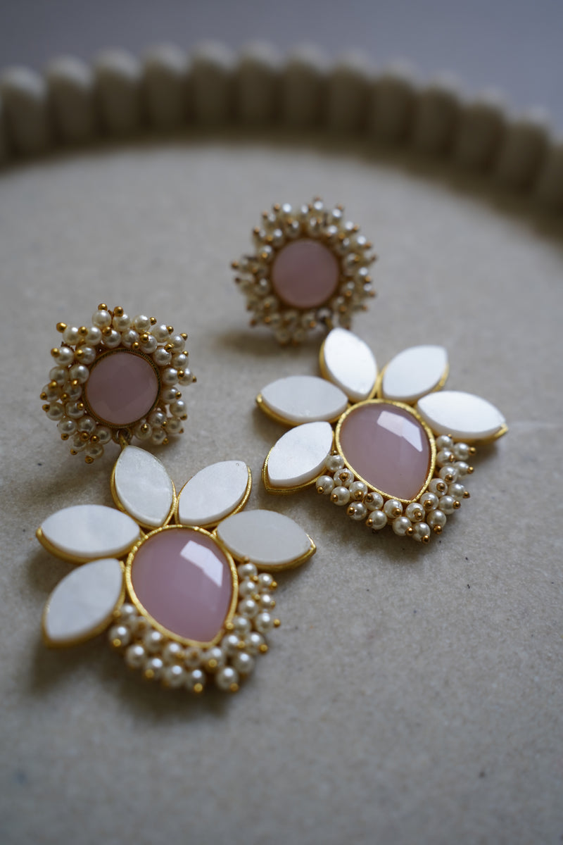 Pink Maya Earrings
