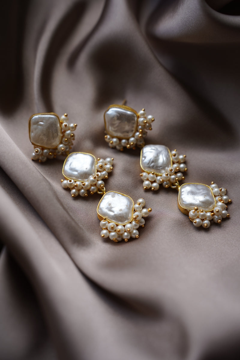 Nora Pearl Drop Earrings