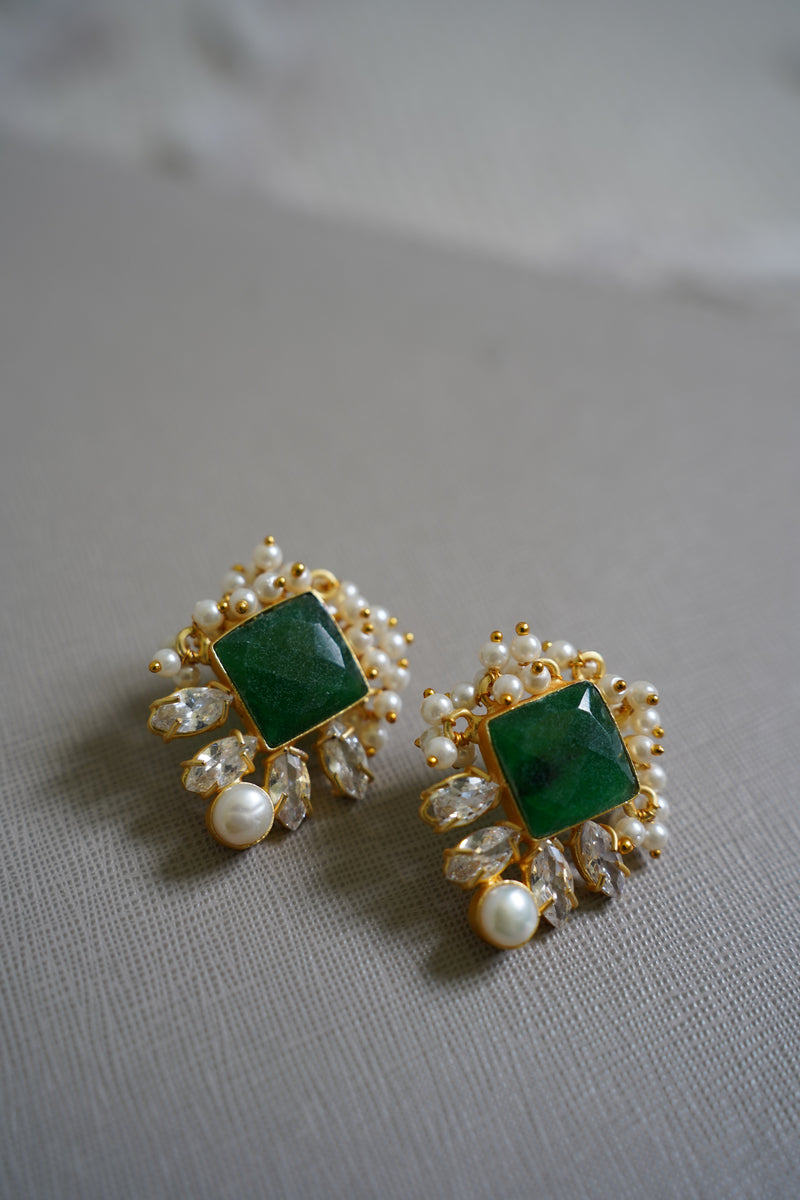 Green Hanna Studs