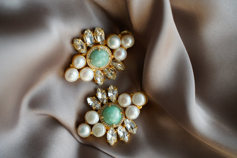 Mint Green Earrings