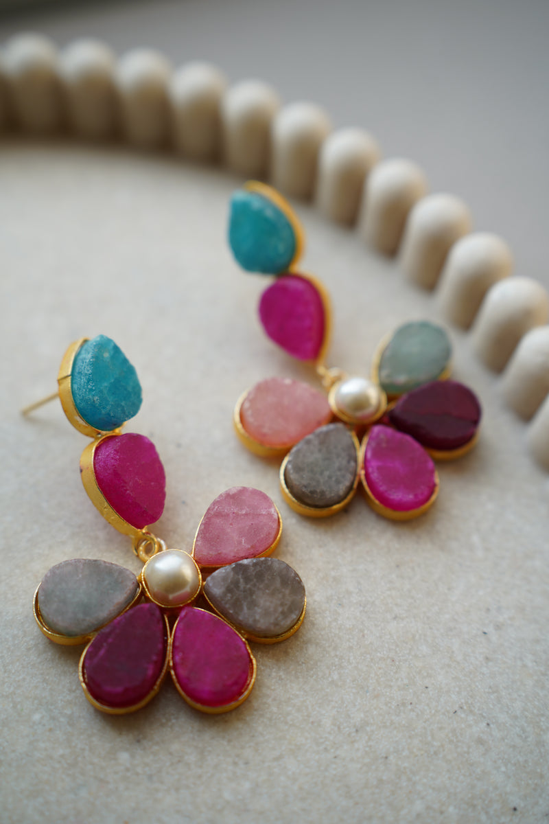 Maysah Natural Stone Earrings
